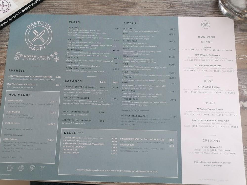 Resto'ns happy - Menu Image 3