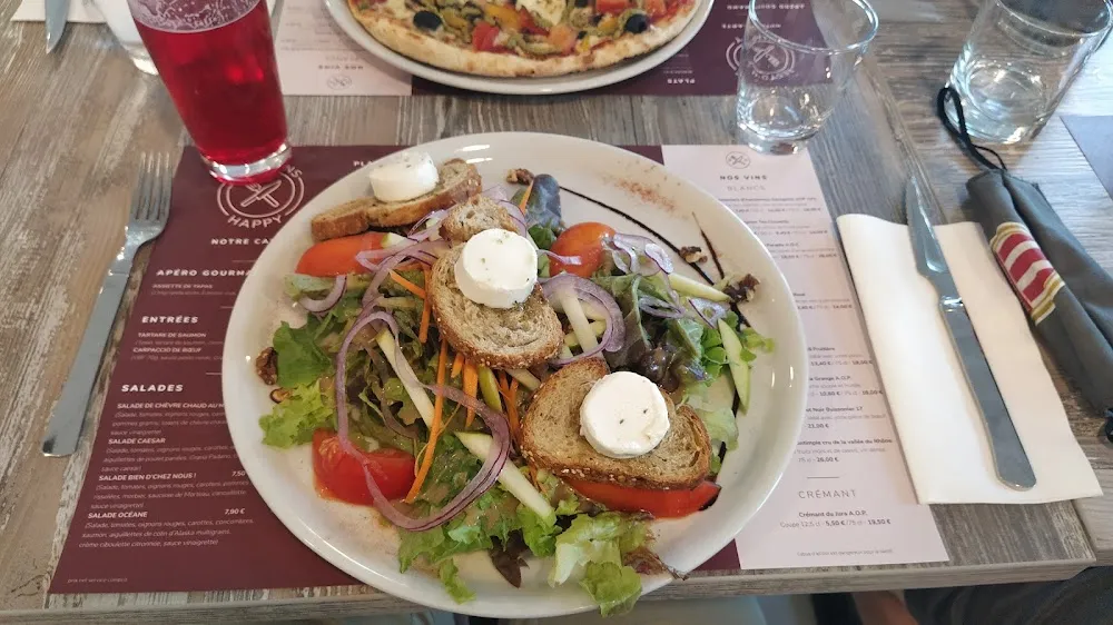 Salade de Chèvre Chaud Au Miel